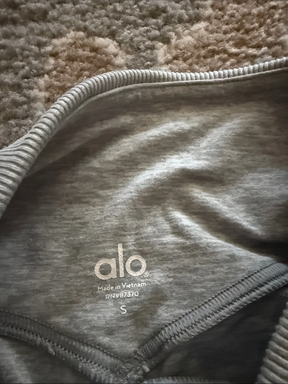 Alo buttery comfy  Gray High-Waist Active Leggings size S